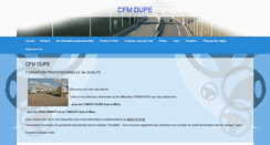 Desktop Screenshot of cfm-dupe.com
